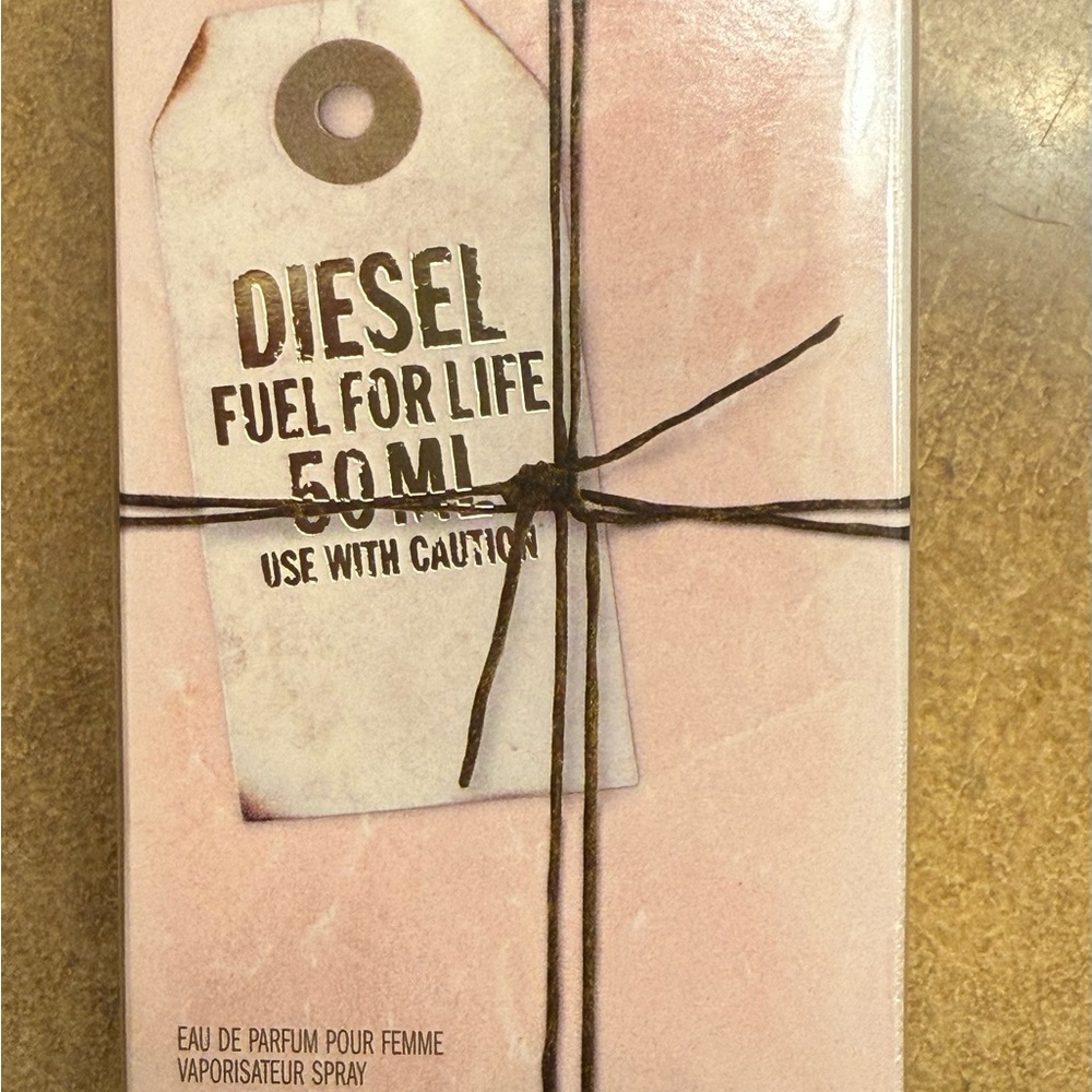 Diesel Fuel For Life boxed perfume 50mL 1.7oz